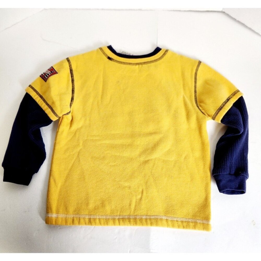 Vintage Disney Mickey Co Mouse Sweatshirt 90s Size 5 Proud To Be An Amer… - Picture 5 of 7